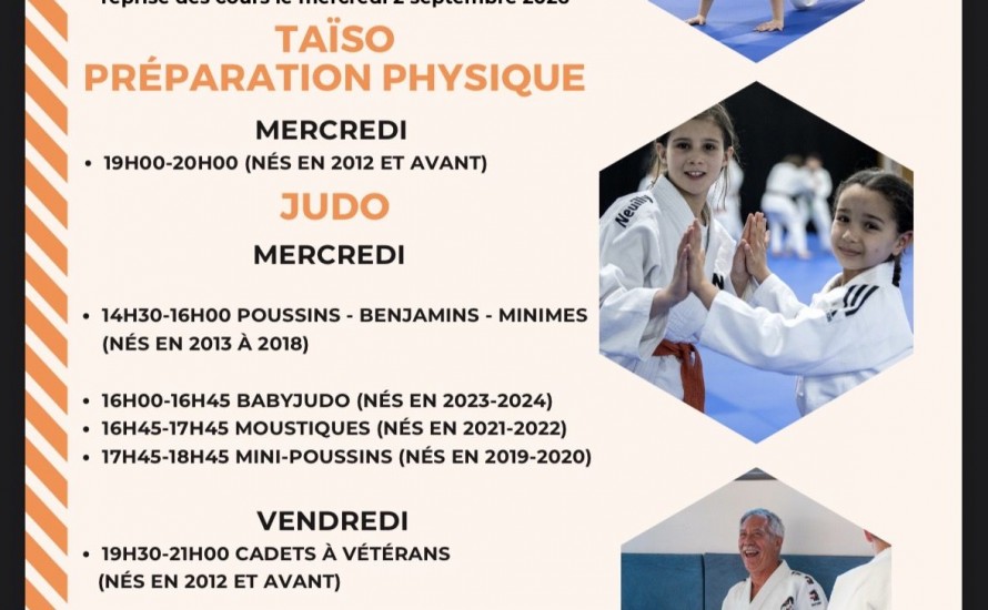 nouvelle saison: nouveaux horaires!!